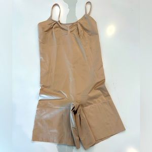 Spanx bodysuit with shorts size large